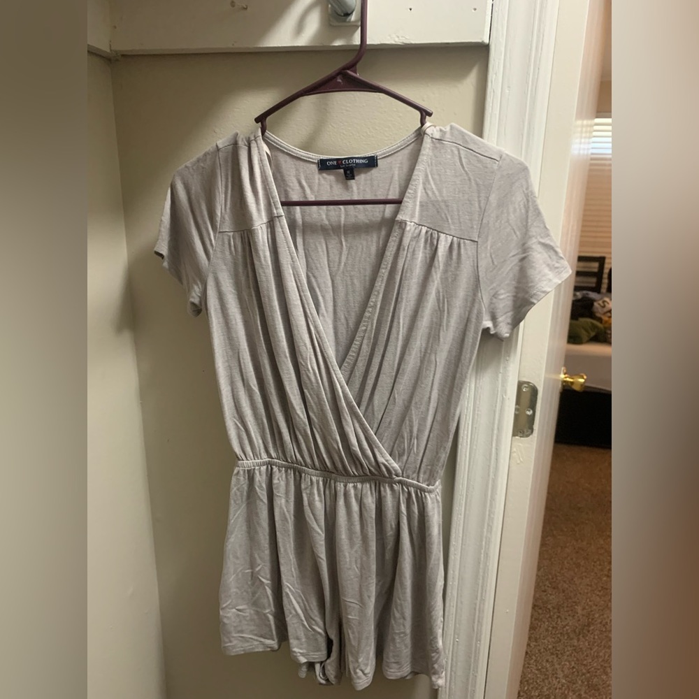 Grey romper